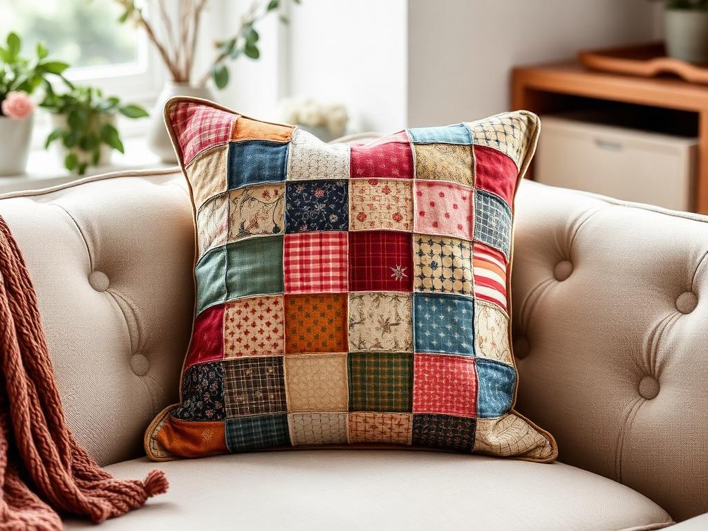 Cushion Cover made from upcycled material