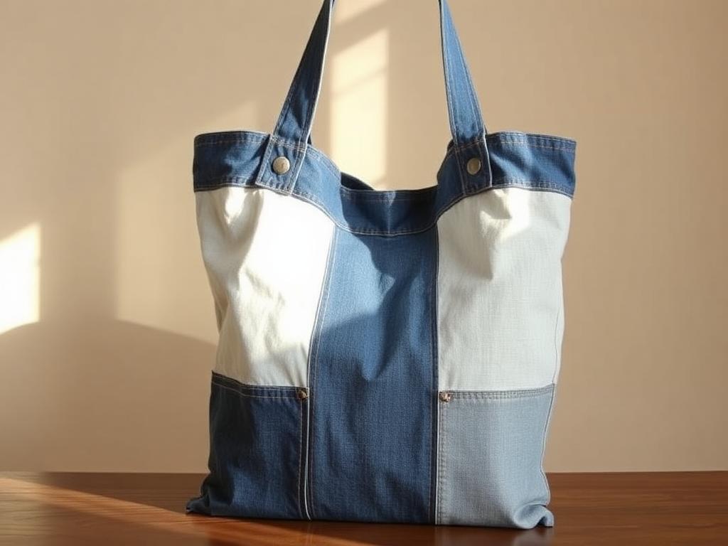 Tote Bag made from upcycled material